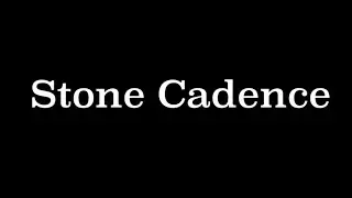 Stone Cadence - A Student Short Film by Frank Goretzki