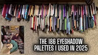 All 186 Palettes I used in 2025