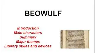 BEOWULF/ Summary of Beowulf/ Major themes/ Old English poem