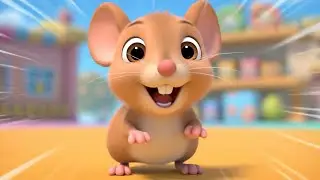 Little Mouse Chased the Dancing Cheese 🐭 | Nursery Rhymes for Kids & Baby Songs