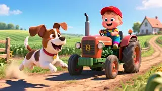 Boom Boom Tractor Day 🚜💥 | Fun Learning Video for Kids | Preschool Educational Adventure