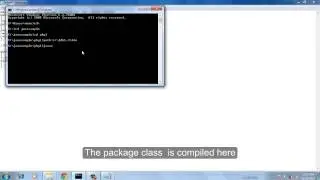 How to implement package in java