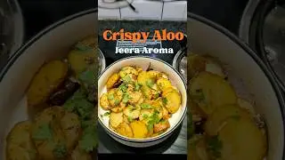 Crispy Aloo Jeera Fry 😍 | Easy Indian Sabzi #shorts #short #aloorecipe #viral #homemade #youtube