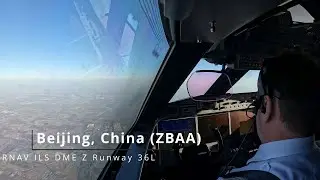 Landing Beijing, China (ZBAA) - Gulfstream G650