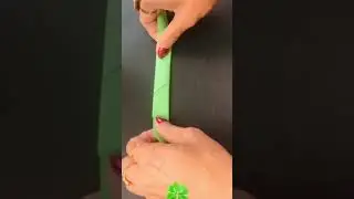Paper Leaf | Paper leaf making |#papercrafts #shorts #YTShorts  #diy #Viralvideo