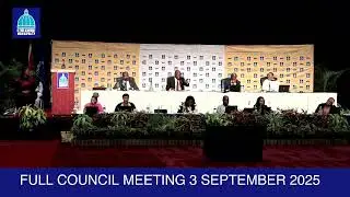 Special Council Meeting - 03 September 2025, Durban ICC