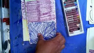 How to make a Rubbing Actual Textures into a name