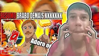 REACT: NANATSU NO TAIZAI E O PECADO DO OURO // TsukiUraya
