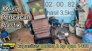 mesin rajang plastik