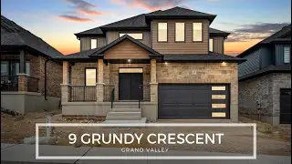 9 Grundy Crescent, Grand Valley, Ontario - Virtual Real Estate Photo Tour 4k Slideshow