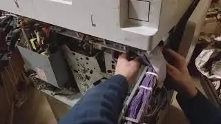Замена мотора вертикальной сдвижки Riso RP