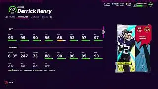 97 HB DERRICK HENRY GIVEAWAY - XBOX - MUT HEROES 2 - MADDEN 22