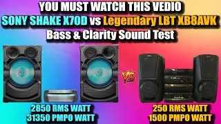 Sony SHAKE X70D против Sony LBT XB8AVK — полное сравнение звука и басов! 😱