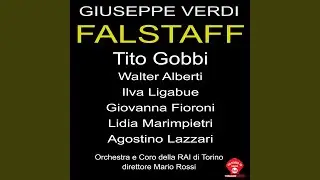 Falstaff: Atto primo parte seconda