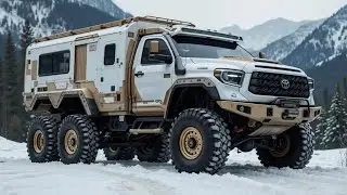 2026 Toyota Arctic Titan Gold 6x6 Camper | The Ultimate Armored Overland Beast