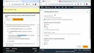 Lab: Using the AWS Network Firewall to block certain malware