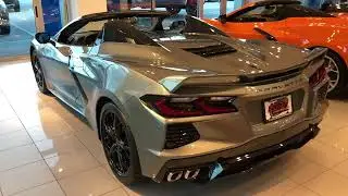 SOLD!!!!! 2022 Chevrolet Corvette Convertible 3LT - Hypersonic Gray Metallic