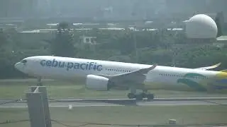 宿霧太平洋航空 Cebu Pacific A330-941(RP-C3902) 5J-313 桃園(TPE)&rarr;馬尼拉(MNL) takeoff