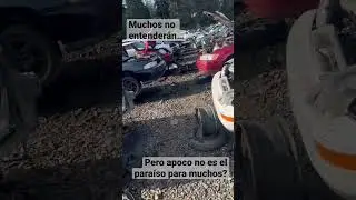 En busca de algunas autopartes para los autos de casa 👨🏿&zwj;🔧 #yonkers  #autoparts #car