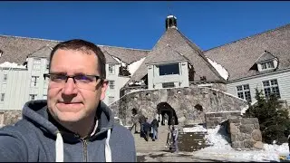 The Shining Movie Hotel - Timberline Lodge at Mt. Hood, Oregon USA