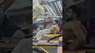 Weighted Knee Raises | Best Lower abs exercise | Home workout for slim Belly | six pack abs exercise