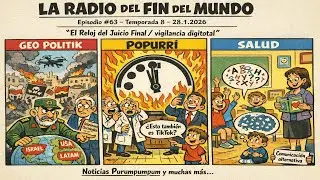 El Reloj del Juicio Final/ vigilancia digitotalitarismo- 28.1.2026