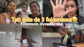 QUANDO ALGO NÃO DÁ CERTO É LIVRAMENTOS|Tati foi embora 😔