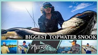 Biggest Topwater Snook | Abenz Fishing | FULL EPISODE