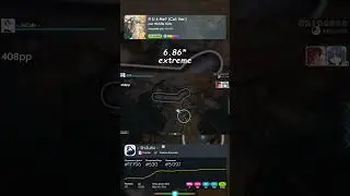 410pp HDHR FC sur R U 4 Me? | Osu! insane aim accuracy 💪🔥 #shorts