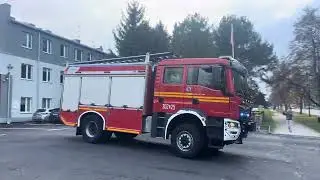 [TRĄBY] WYJAZD ALARMOWY: 302[L]25 GCBARt 5/35 Man TGM 18.320/Stolarczyk z JRG 2 Lublin