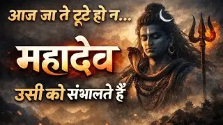 🕉️आज जो टूटे हो… उन्हें महादेव संभालते हैं 🔱 || Shiv sandesh || universe massage || #mahadev 
