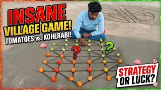 Village Style Challenge Game | Stratage battle | 21bead Village Mind Game Damaka