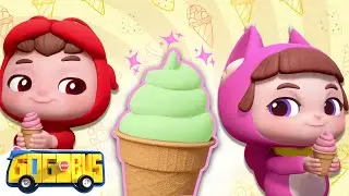 Popsicle Song For Kids | Ice Cream Song🍨🍦| आया आया आइसक्रीम वाला | GoGoBus Hindi🚌