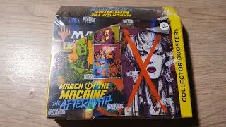 Magic: The Gathering - March Of The Machines Aftermath Collector Booster Box Opening