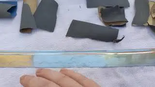 sword polishing, sanding, acid dip basics