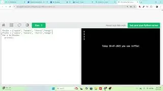 Basic Programming Sense with Python class 11