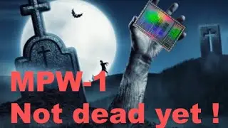 Bringing chips back from the dead : MPW-1 Show-off
