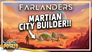 EXCELLENT Mars Colony Sim!! - Farlanders - City Builder, Management and Turn Based Strategy Game