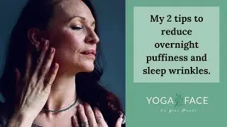 Avoid sleep wrinkles and reduce overnight puffiness. Two tips that I use every night.
