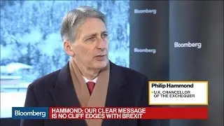 U.K.'s Philip Hammond on Brexit, Financial Services, and the Pound