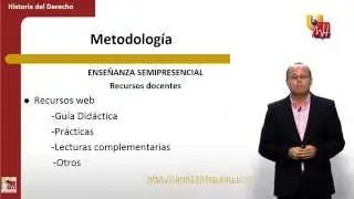 Presentación de la asignatura Historia del Derecho (umh1193sp)