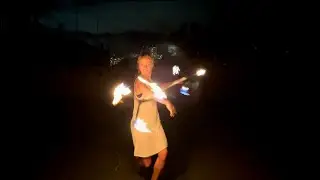 Dragon Staff Fire Flow
