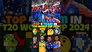 T20 WC में ये 4 Team आएँगी?No.4 देखोगे तो Shock 😱 #cricket #shorts