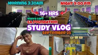 ✅ &ldquo;40-Days Left for CA Foundation &ndash; My Full Preparation Plan 📅&rdquo;/ca Foundation vlog /ca foundation/ 