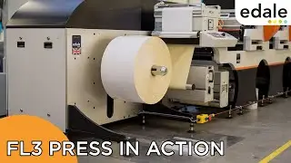 Edale flexographic Presses In Action