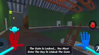 Blue Monster Scary Toy Factory Part 1 #gameplay