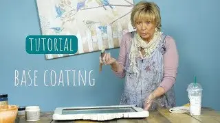 TUTORIAL | Chalk Based Painting |  step 1: Base Coating