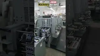 IWASAKI TR2-F8 # 8COLOUR # INTERMITTENT ROTARY # LABEL PRINT MACHINE#mklabelsmachinery 💥