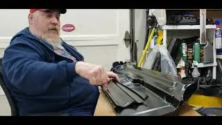1955 Chevy rear floor and tail panel unboxing