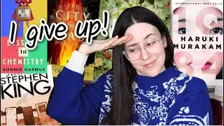 All the books I didn't finish (and wont&rsquo;!) in 2023... 👀